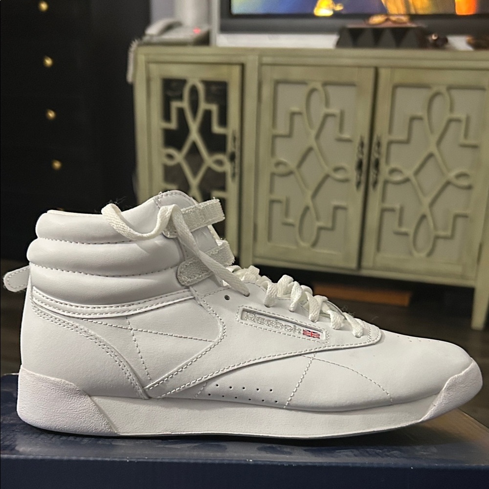Reebok Women's White High-Top Sneakers